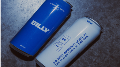 Australian water brand Billy chooses Orora’s aluminium cans