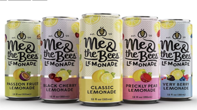 Me & the Bees Lemonade switches to aluminium cans to mark anniversary